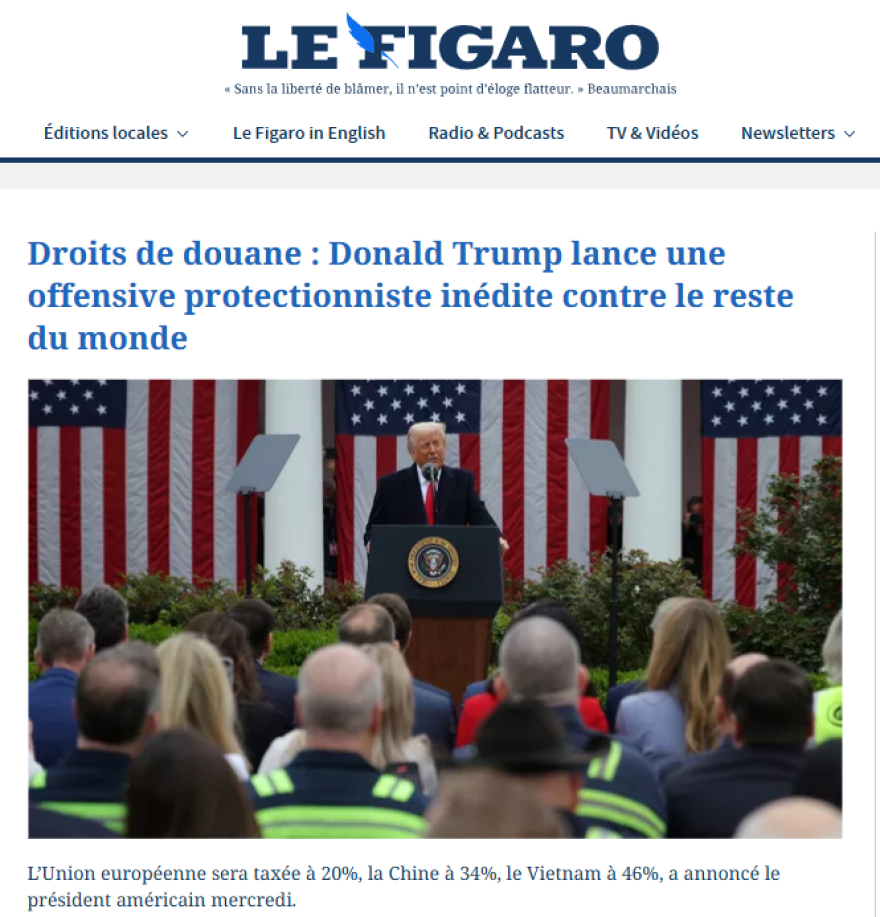 Οι πρώτες αντιδράσεις για τους δασμούς του Τραμπ - Τι γράφουν τα διεθνή μέσα ενημέρωσης