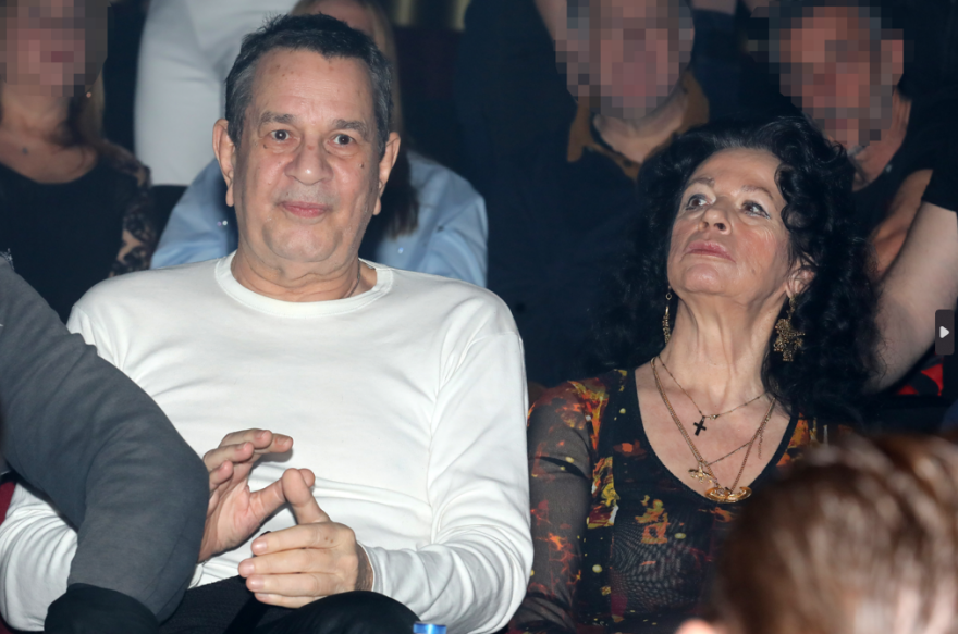 Ο Σταμάτης Σπανουδάκης σε σπάνια δημόσια εμφάνιση με τη σύζυγό του - Δείτε φωτογραφίες