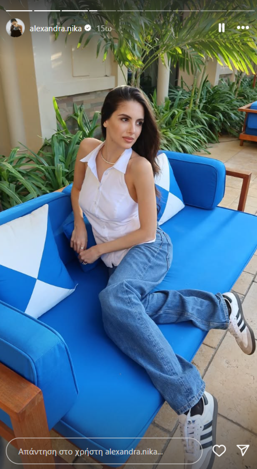 Αλεξάνδρα Νίκα: Στο Ντουμπάι μαζί με τον πέντε μηνών γιο της για τη συναυλία του Κωνσταντίνου Αργυρού