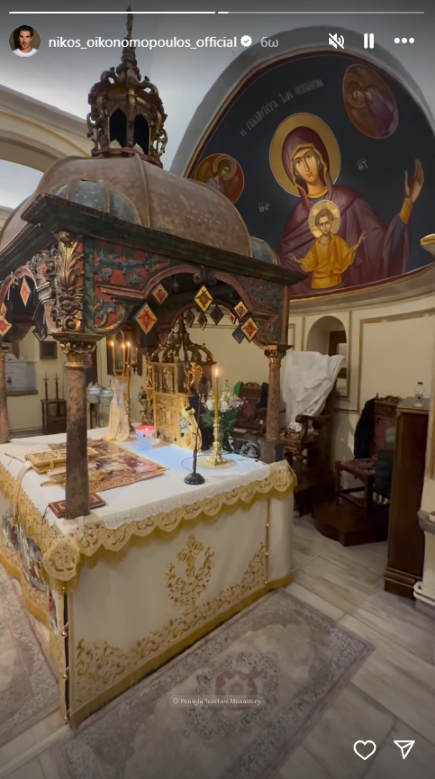 Ο Νίκος Οικονομόπουλος επέλεξε τη Μύκονο για τις γιορτές του Πάσχα - Η ανάρτηση που έκανε μετά την Ανάσταση