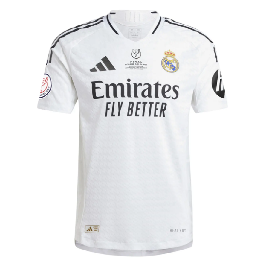 Έως και 190 ευρώ η επετειακή φανέλα της Ρεάλ Μαδρίτης για τον τελικό του Κυπέλλου Ισπανίας με την Μπαρτσελόνα - Φωτογραφίες