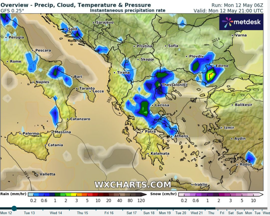 Καιρός: Διάλειμμα στην καλοκαιρία με καταιγίδες και πτώση της θερμοκρασίας - Η πιο δύσκολη ημέρα για την Αττική