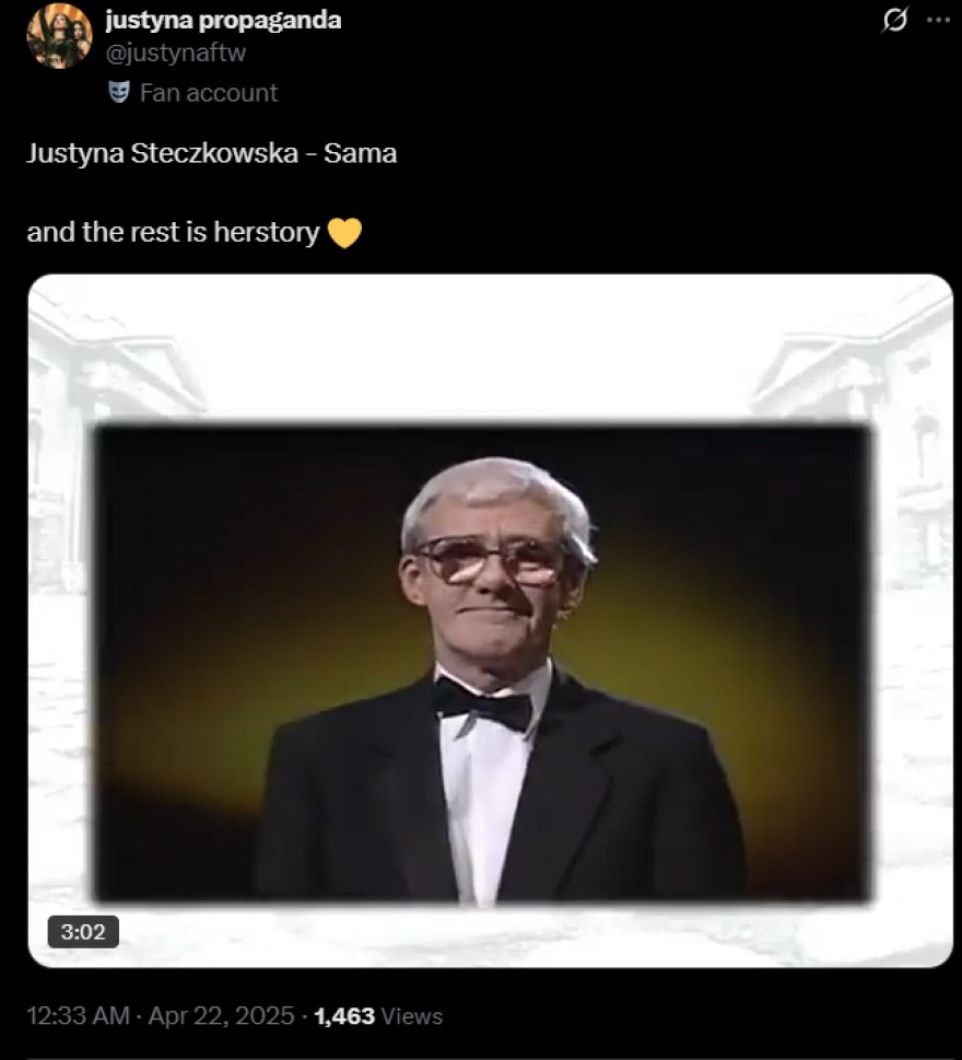 Eurovision 2025: Η εντυπωσιακή εμφάνιση της τραγουδίστριας της Πολωνίας 30 χρόνια μετά την πρώτη συμμετοχή της στον διαγωνισμό