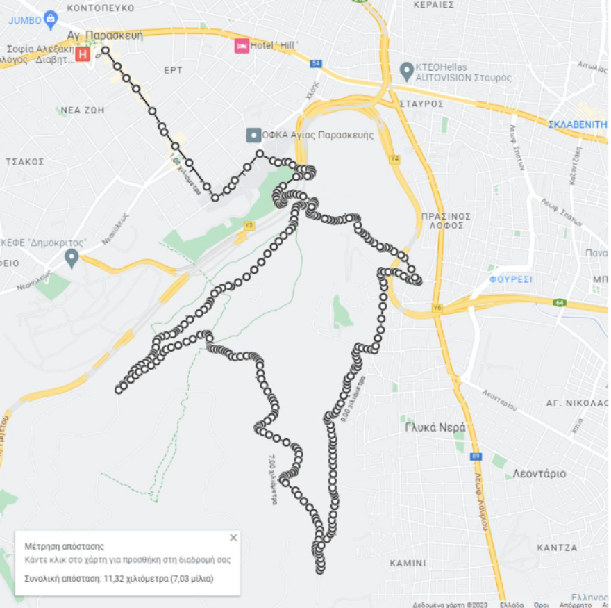 Κυκλοφοριακές ρυθμίσεις στην Αγία Παρασκευή λόγω αγώνα δρόμου, δείτε τους χάρτες
