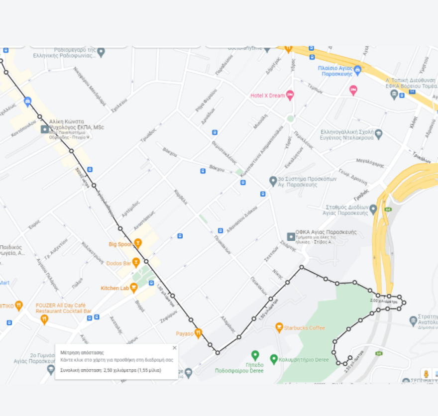 Κυκλοφοριακές ρυθμίσεις στην Αγία Παρασκευή λόγω αγώνα δρόμου, δείτε τους χάρτες
