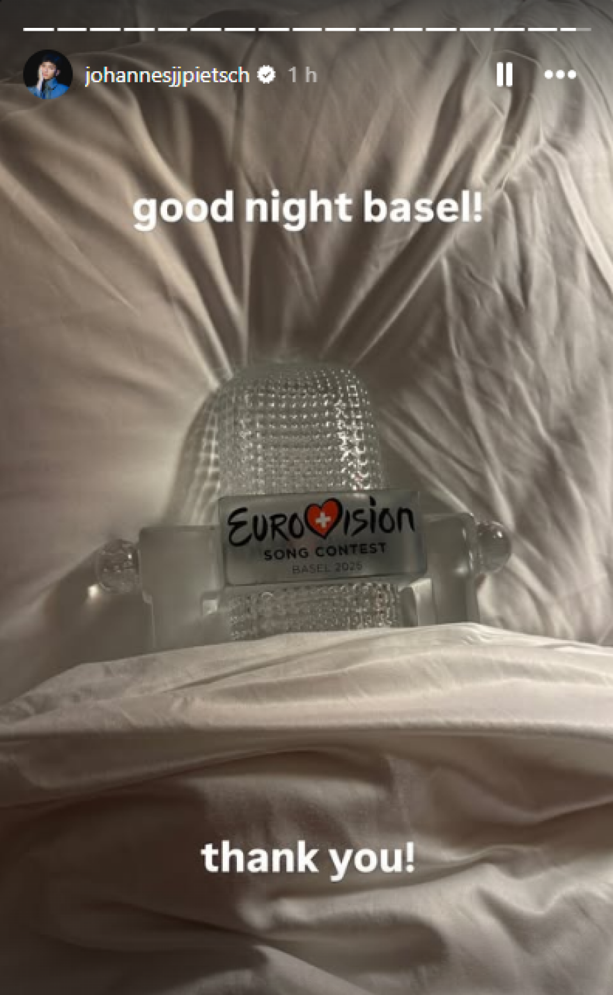 JJ: Η πρώτη ανάρτησή του μετά τη νίκη του στη Eurovision