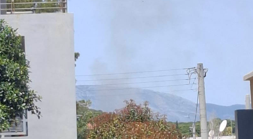 Φωτιά τώρα στο Μαρκόπουλο - Ενισχύθηκαν οι δυνάμεις, επιχειρούν και εναέρια μέσα