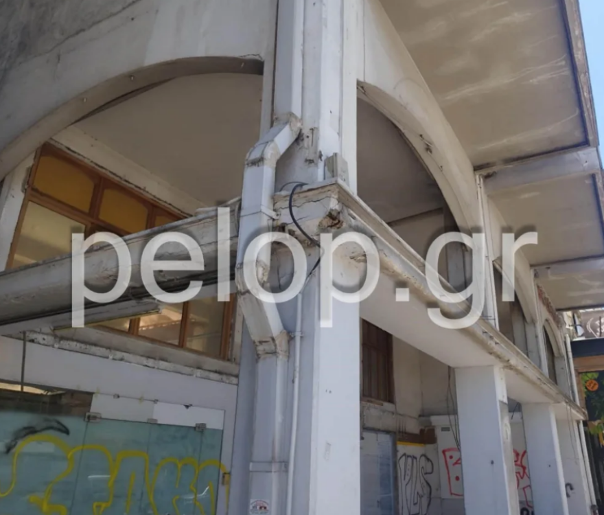 Παραλίγο νέα τραγωδία στην Πάτρα - 7χρονη κινδύνεψε όταν σοβάδες έπεσαν από κτίριο<br />