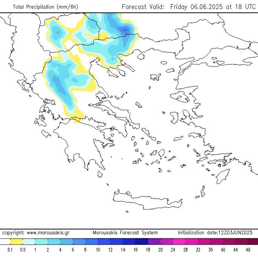 Καλοκαιρινός καιρός με «διαλείμματα» καταιγίδων στα βόρεια - Πώς διαμορφώνεται το τριήμερο του Αγίου Πνεύματος
