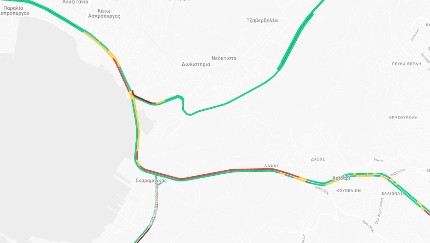 Κίνηση τώρα: Ακινητοποιημένη νταλίκα στην Αθηνών-Κορίνθου, στο ύψος της λεωφόρου Σχιστού
