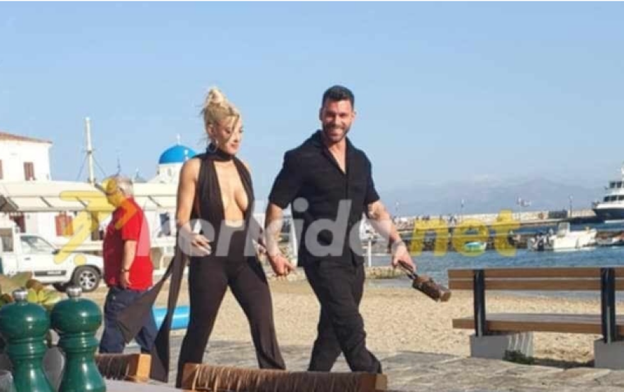 Ιωάννα Τούνη και Στάθης Σχίζας χέρι χέρι στη Μύκονο - Δείτε τη φωτογραφία