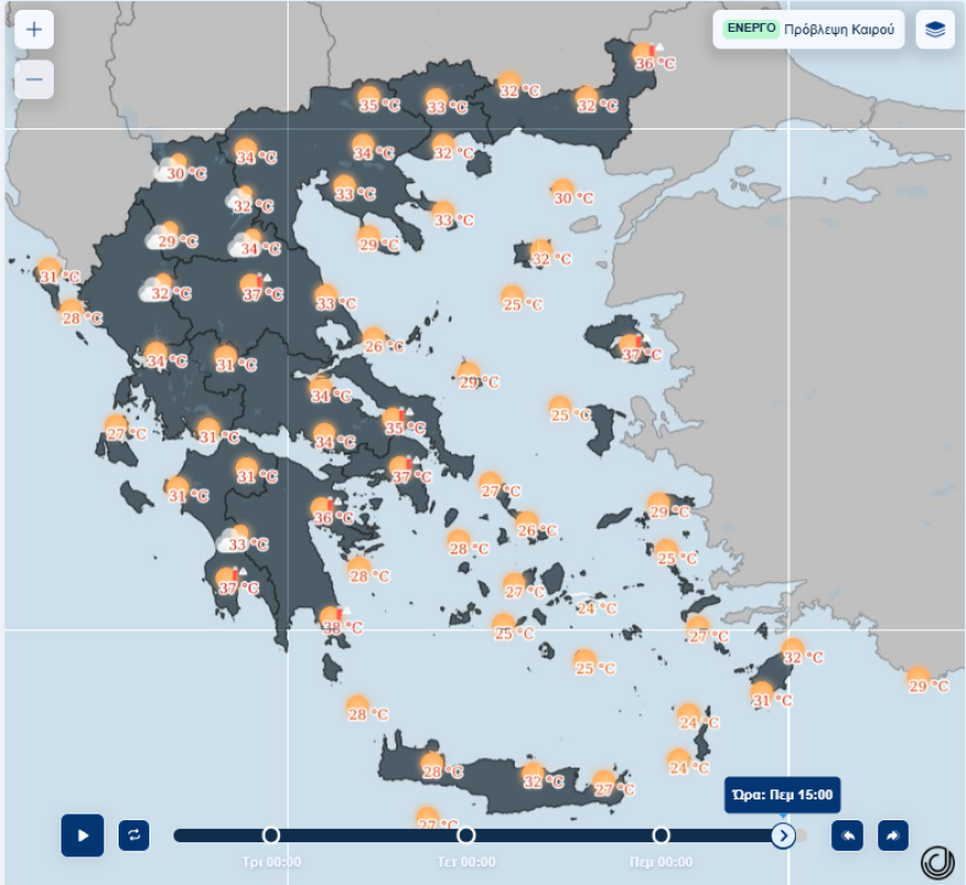 Καύσωνας για 4 ημέρες το επόμενο διάστημα, έως τους 42 βαθμούς θα φτάσει η θερμοκρασία - Ποιες περιοχές θα είναι στο κόκκινο