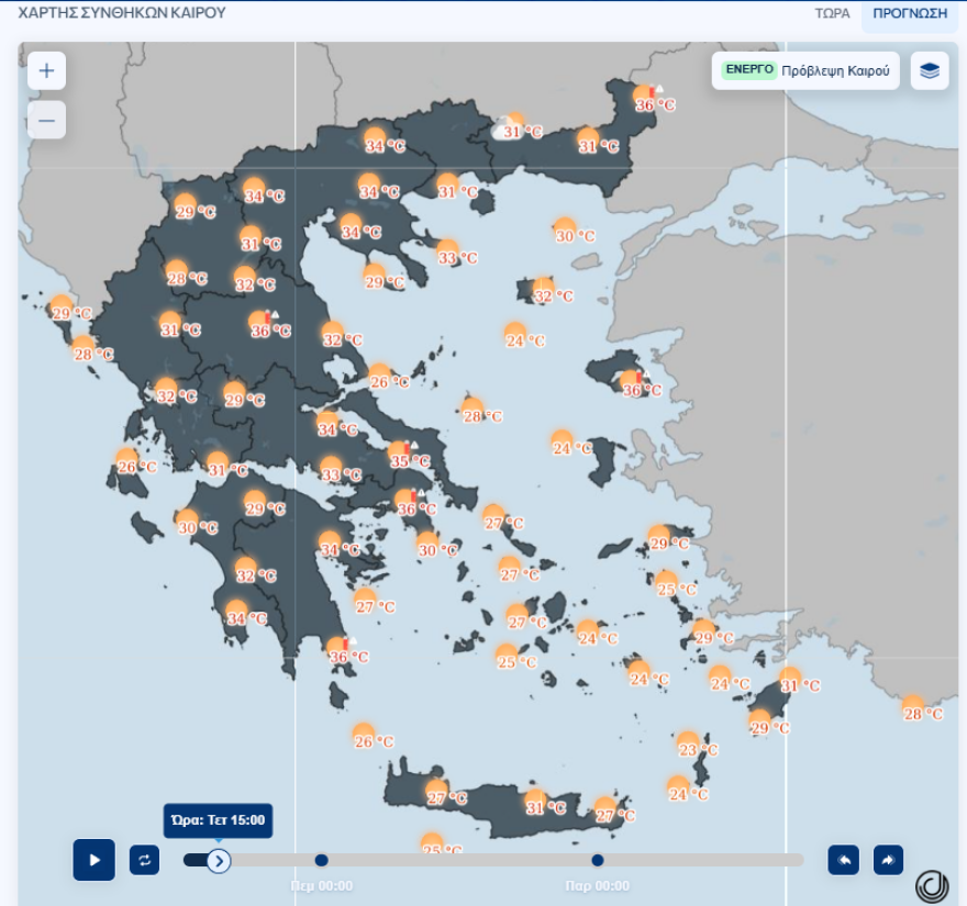 Καύσωνας - εξπρές με έντονη ζέστη σήμερα, πότε θα δούμε 40άρια στην Αττική 