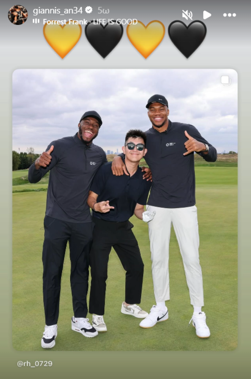 Αρης: Οι... καρδούλες του Αντετοκούνμπο στον νέο ιδιοκτήτη της ΚΑΕ