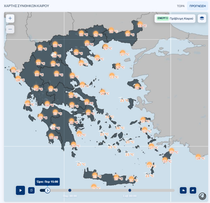 Έρχεται νέο «κύμα» καύσωνα, πού και πότε θα φτάσει η θερμοκρασία στους 40 - Εκρηκτικό κοκτέιλ ζέστης και ισχυρών ανέμων