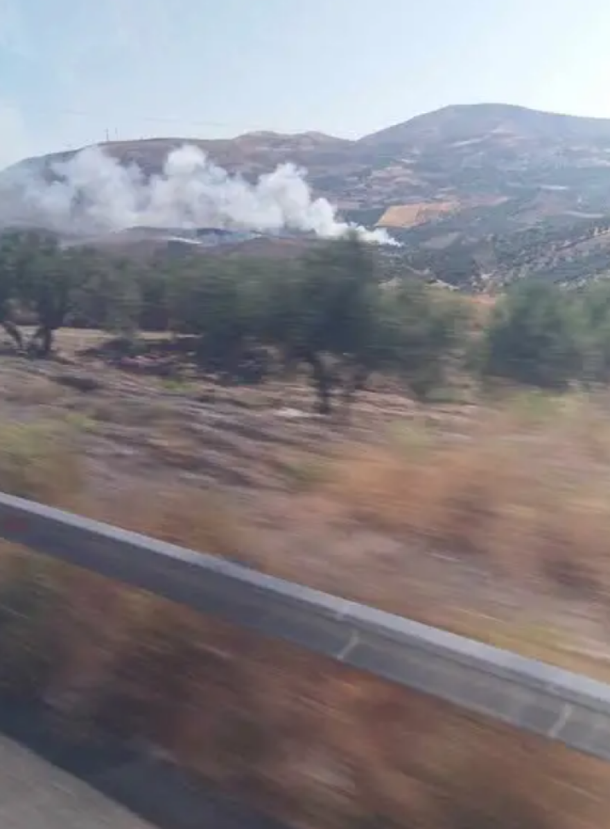 Υπό έλεγχο η φωτιά στην Καρκαδιώτισσα Ηρακλείου