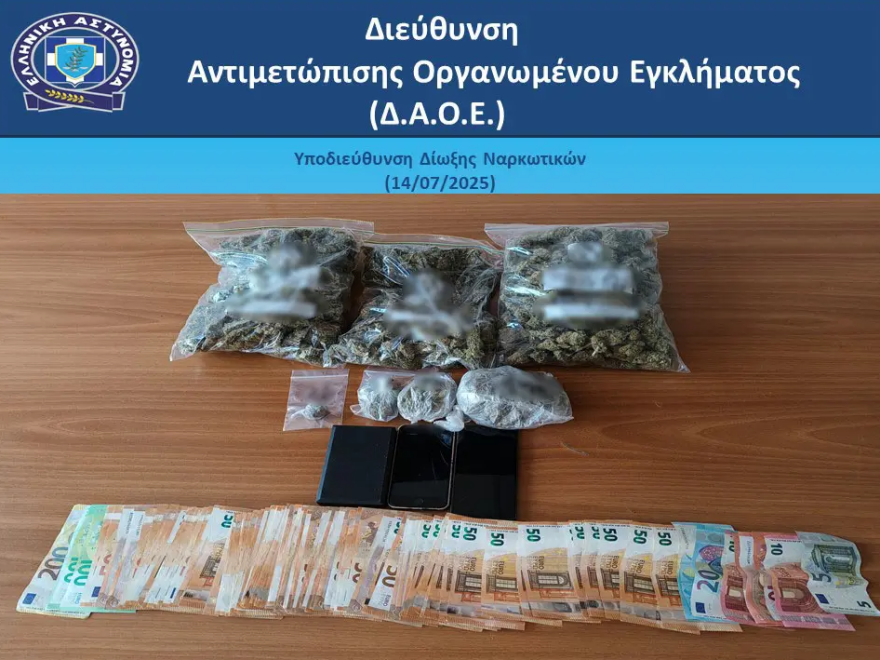 Συνελήφθη 26χρονος για κατοχή και διακίνηση ναρκωτικών στο κέντρο της Αθήνας - Δείτε φωτογραφία