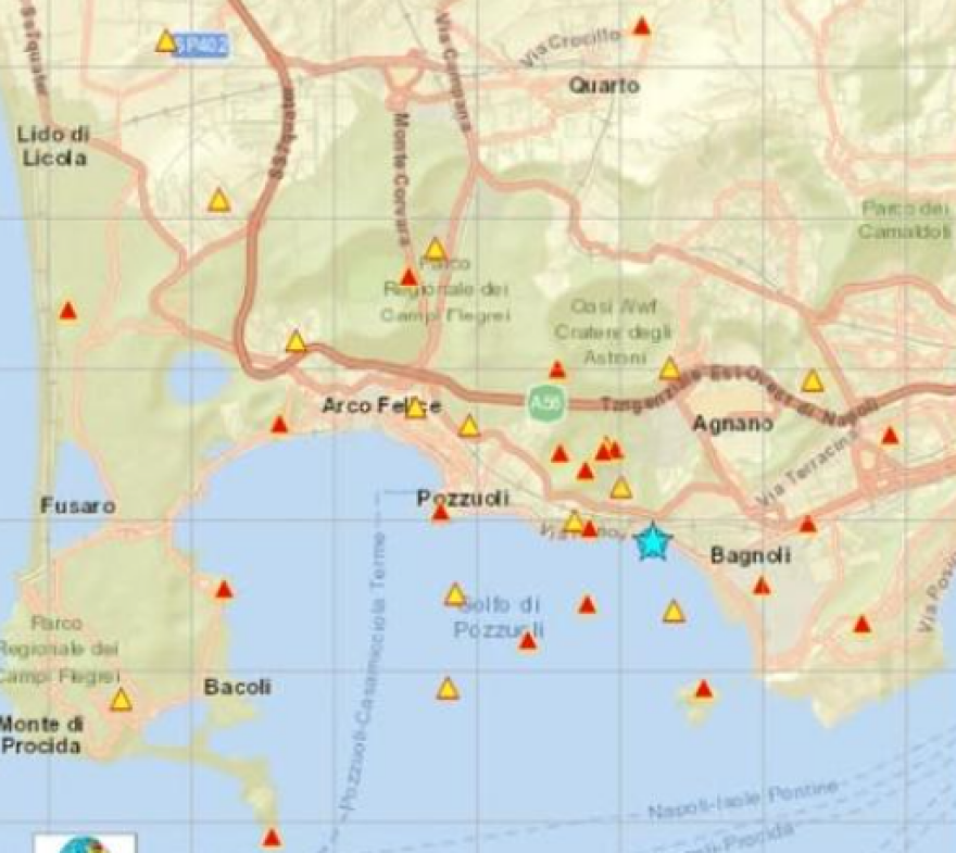 Σεισμός τώρα 4 Ρίχτερ στη Νάπολη της Ιταλίας