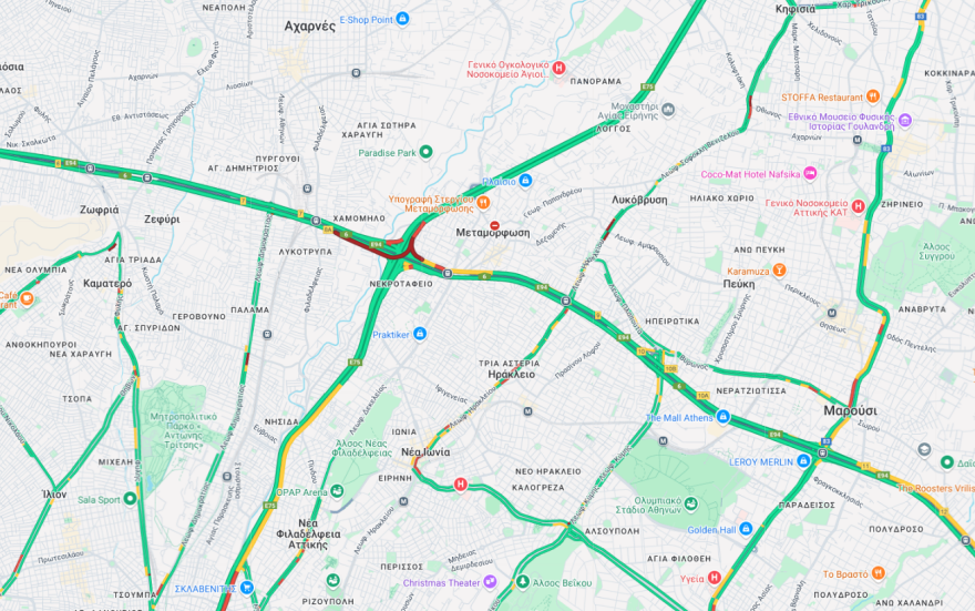 Κίνηση στους δρόμους τώρα live: Μποτιλιάρισμα στο λιμάνι του Πειραιά, αναχωρούν κατά κύματα οι αδειούχοι - Καθυστερήσεις σε Κηφισό, κέντρο και Σκαραμαγκά
