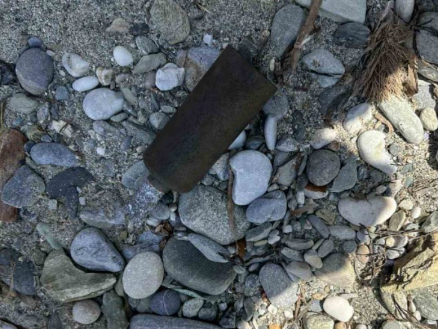 Πιερία: Εντοπίστηκε βλήμα όλμου στην παραλία του Πλαταμώνα