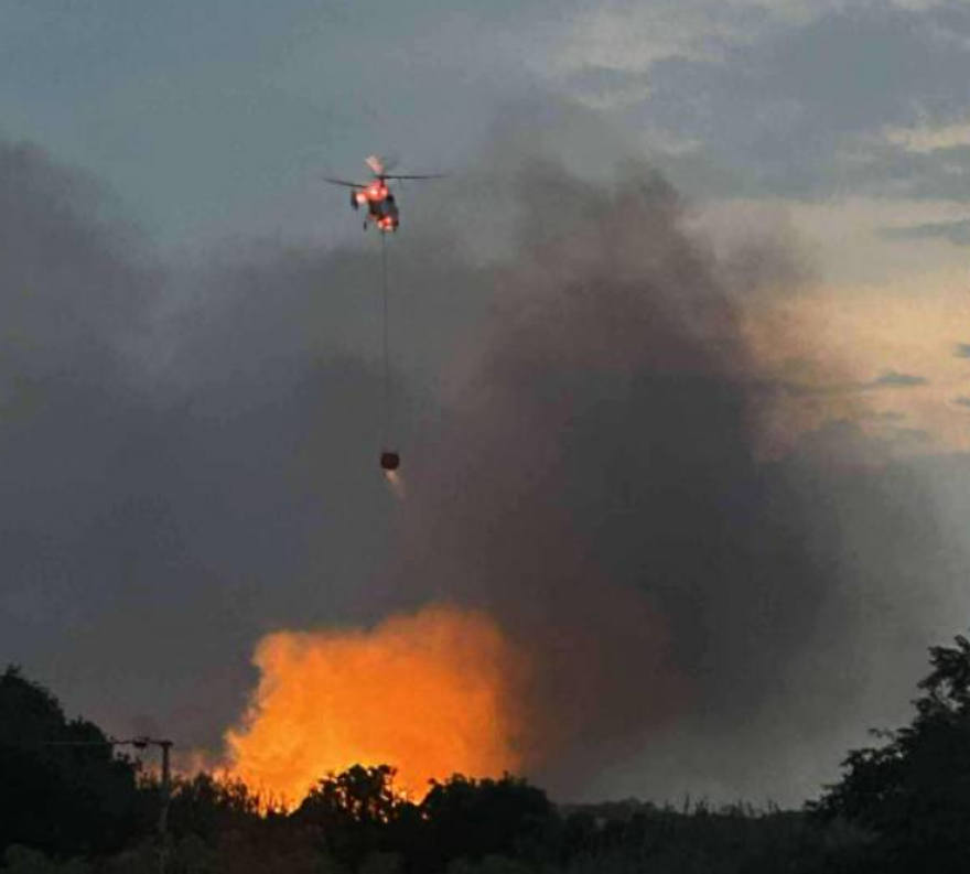 Θάσος: Χωρίς ενεργά μέτωπα η φωτιά στο νησί, σε επιφυλακή για αναζωπυρώσεις
