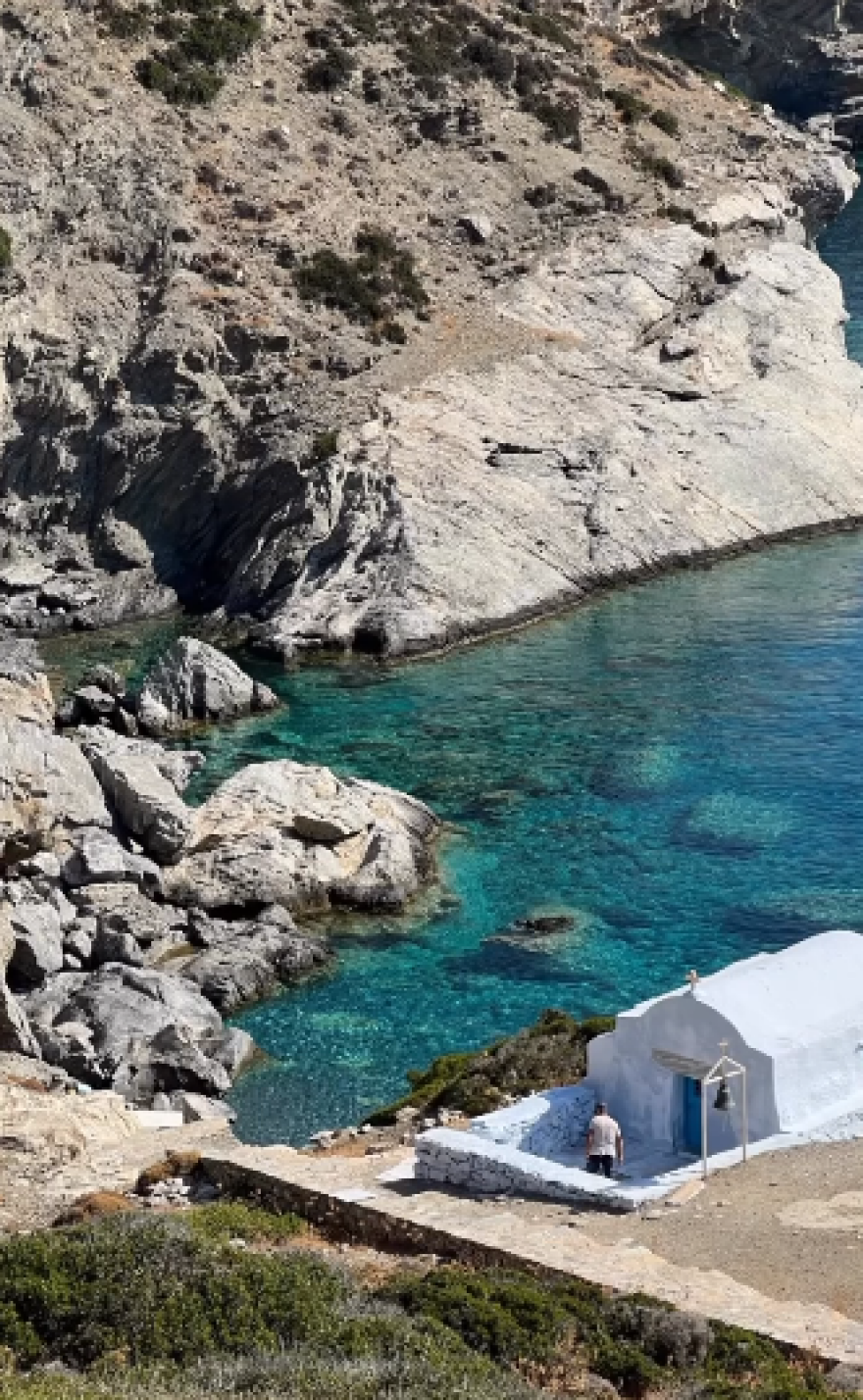 Δανάη Μιχαλάκη: Το φωτογραφικό άλμπουμ από τις διακοπές της στην Αμοργό