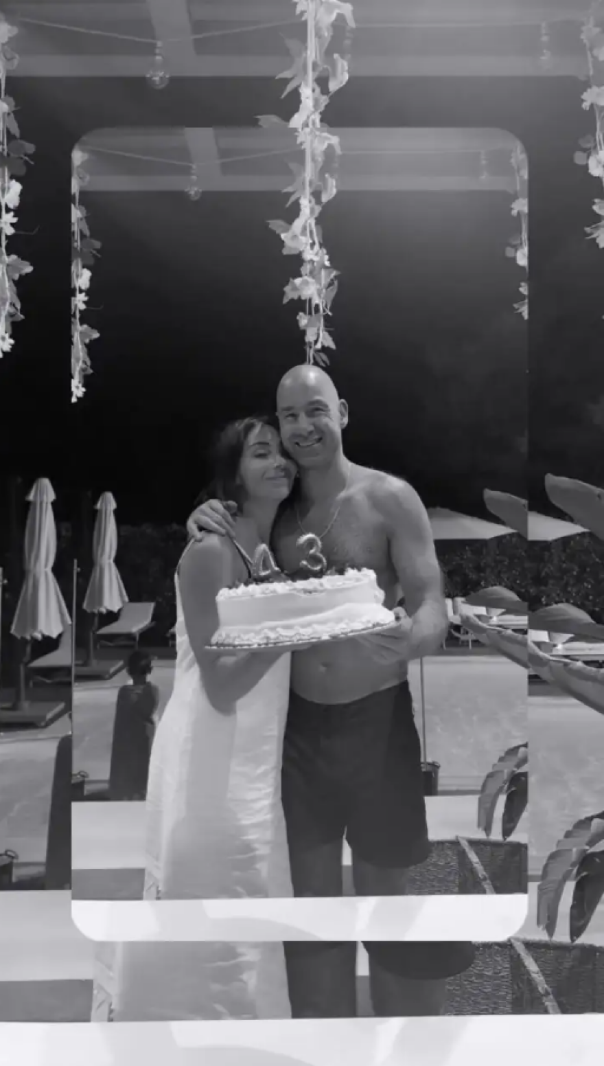 Φωτογραφία: Αγκαλιά με την Ολυμπία Χοψονίδου στα γενέθλιά του ο Βασίλης Σπανούλης
