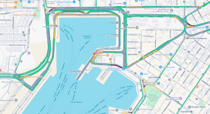 Αυξημένη η κίνηση προς τα διόδια Ελευσίνας, οι Αθηναίοι συνεχίζουν να εγκαταλείπουν το κλεινόν άστυ