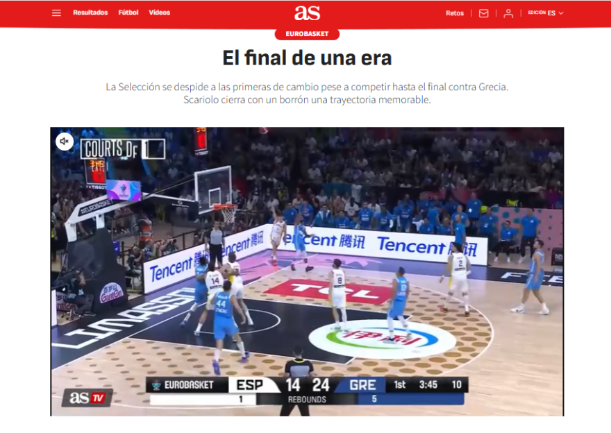 Eurobasket 2025: «Μαύρη Πέμπτη» γράφουν οι Ισπανοί για την ήττα από την Ελλάδα - «Πιο τρομακτικός από ποτέ» λέει η FIBΑ για τον Αντετοκούνμπο