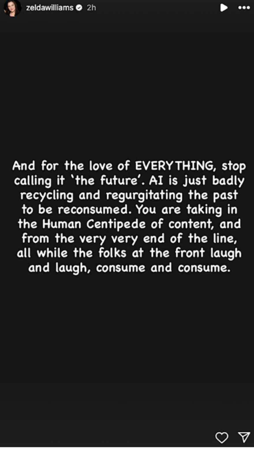 Ξεσπά η κόρη του Ρόμπιν Γουίλιαμς: Σταματήστε να μου στέλνετε βίντεο με τον μπαμπά που έχουν δημιουργηθεί με AI, είναι αηδιαστικά
