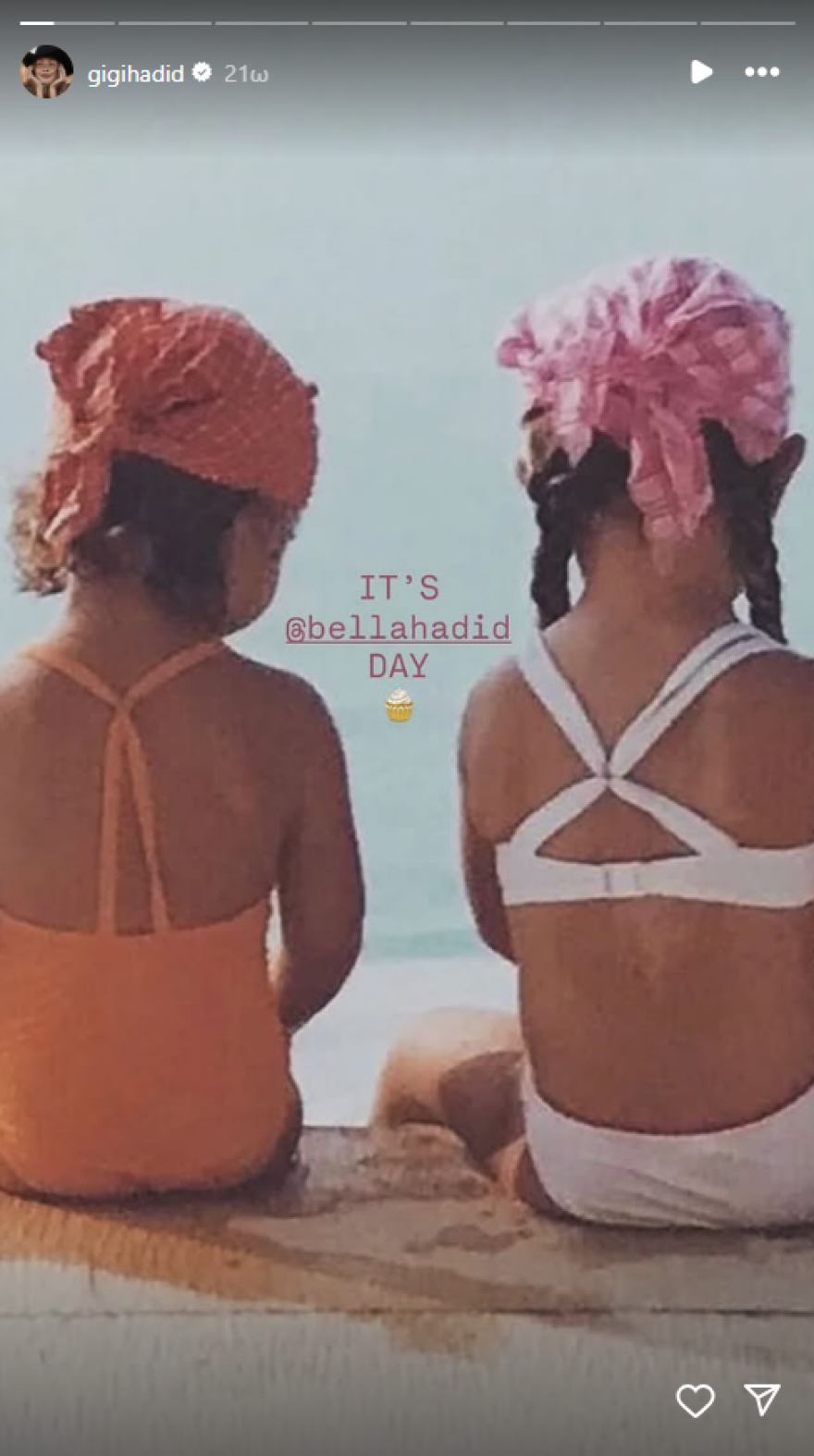 Η Μπέλα Χαντίντ έκλεισε τα 29 - «Θα σε προστατεύω με κάθε κόστος» της έγραψε η Τζίτζι