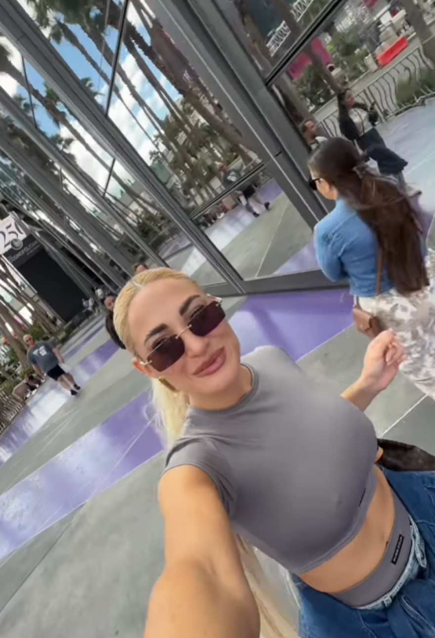 Ιωάννα Τούνη: Οι νέες φωτογραφίες από το ταξίδι της στο Λας Βέγκας