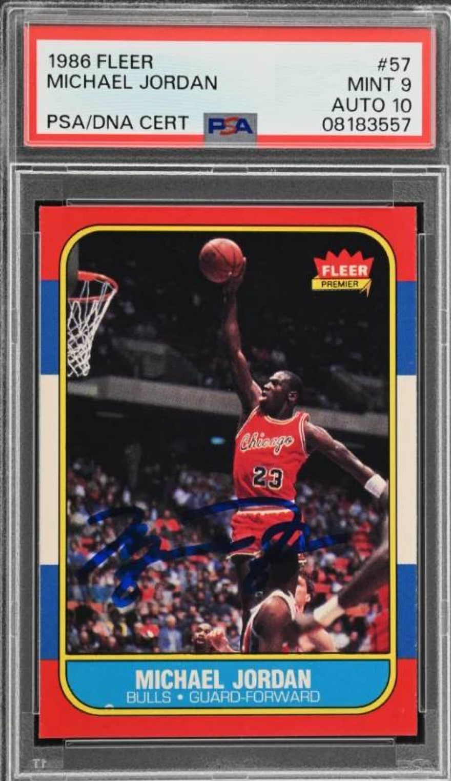 Μάικλ Τζόρνταν: Υπογεγραμμένη κάρτα του από το 1986 «έπιασε» 2,7 εκατ. δολάρια σε δημοπρασία 