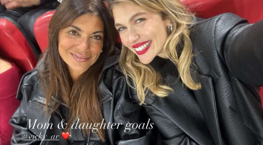 Κλέλια Ανδριολάτου: Με τη μητέρα της στο γήπεδο - Η φωτογραφία που μοιράστηκε