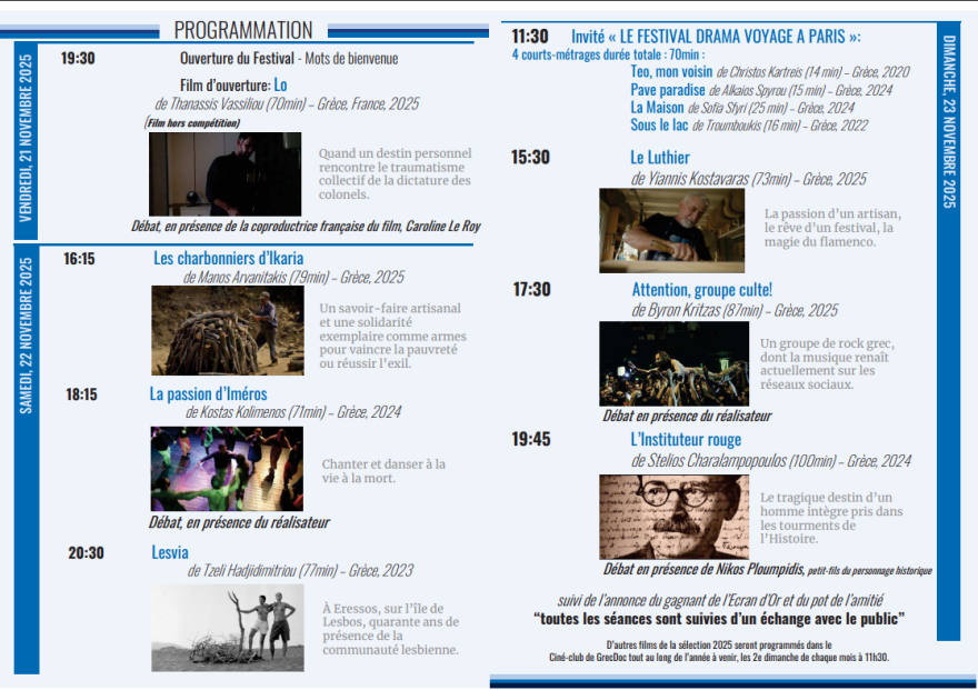 7ο Φεστιβάλ GrecDoc: Η σύγχρονη Ελλάδα στο Παρίσι χωρίς φίλτρα