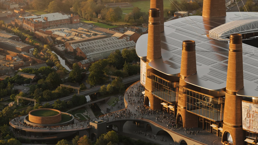 Μπέρμιγχαμ: Το νέο της γήπεδο θυμίζει εργοστάσιο και θα κοστίσει 1,3 δισ. ευρώ - Ο δημιουργός του Peaky Blinders βοήθησε στον σχεδιασμό