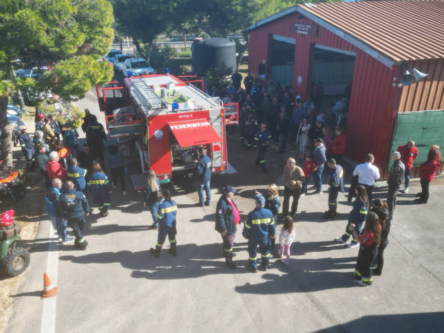 Από την Αυστρία στον Νέο Βουτζά, ένα νέο πυροσβεστικό όχημα για τους εθελοντές