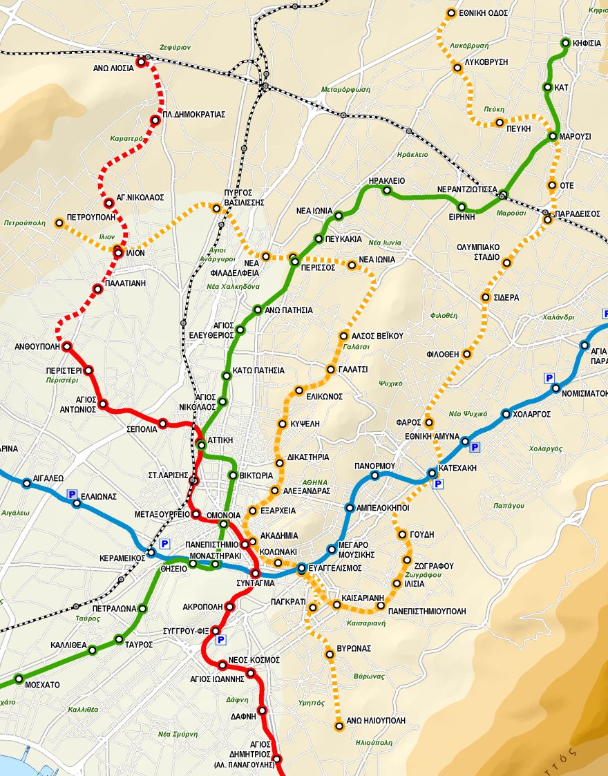 Η ανάπλαση του Ελληνικού κάνει προτεραιότητα την επέκταση του Μετρό προς Γλυφάδα, ακολουθούν νέες επεκτάσεις