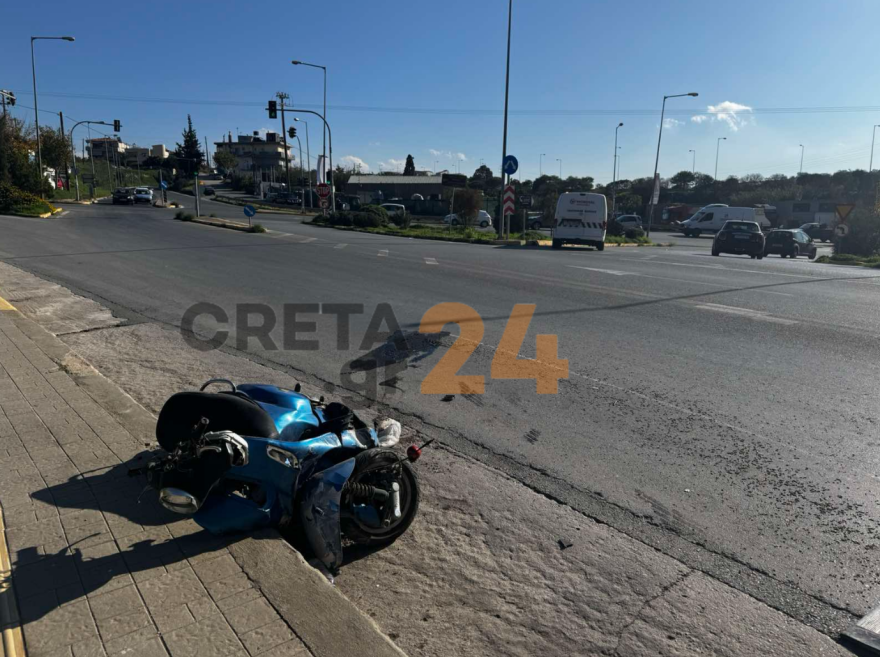 Τραγωδία στο Ηράκλειο Κρήτης: Νεκρός 65χρονος οδηγός μηχανής μετά από σύγκρουση με αυτοκίνητο