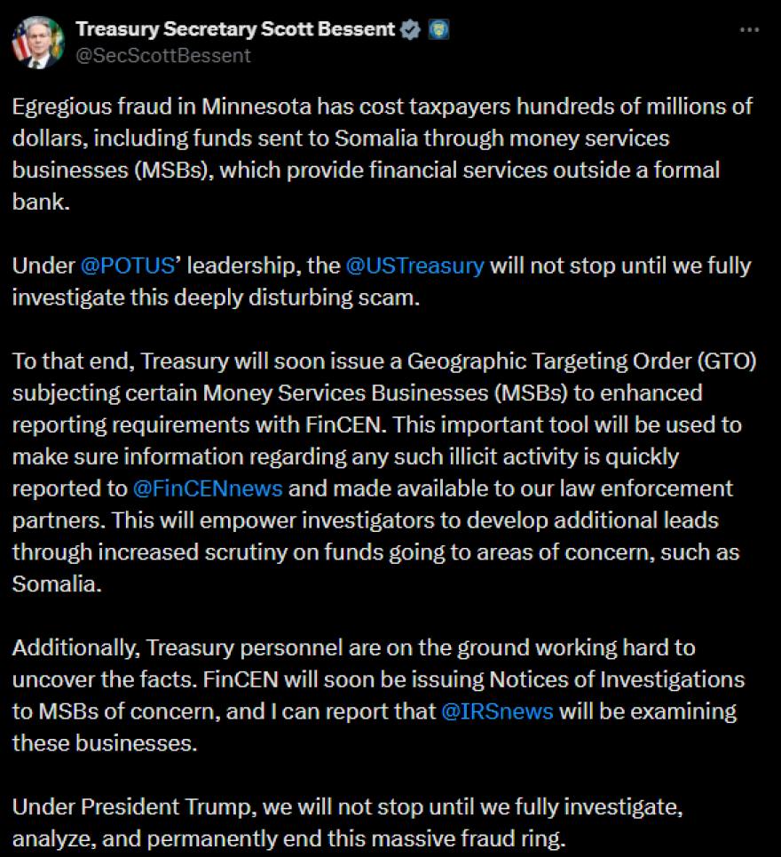 Σφοδρή επίθεση Τραμπ στον κυβερνήτη της Μινεσότα: «Κανείς δεν είναι υπεράνω του Νόμου»