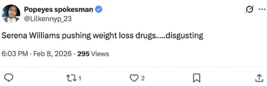 Αντιδράσεις για τη διαφήμιση της Σερένα Γουίλιαμς να κάνει ένεση με φάρμακο κατά της παχυσαρκίας: «Είναι αηδιαστικό» της γράφουν