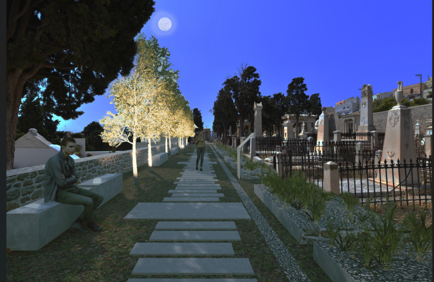 Υπουργείο Πολιτισμού: Προστατεύεται και αναδεικνύεται το κοιμητήριο του Αγίου Γεωργίου στην Ερμούπολη της Σύρου