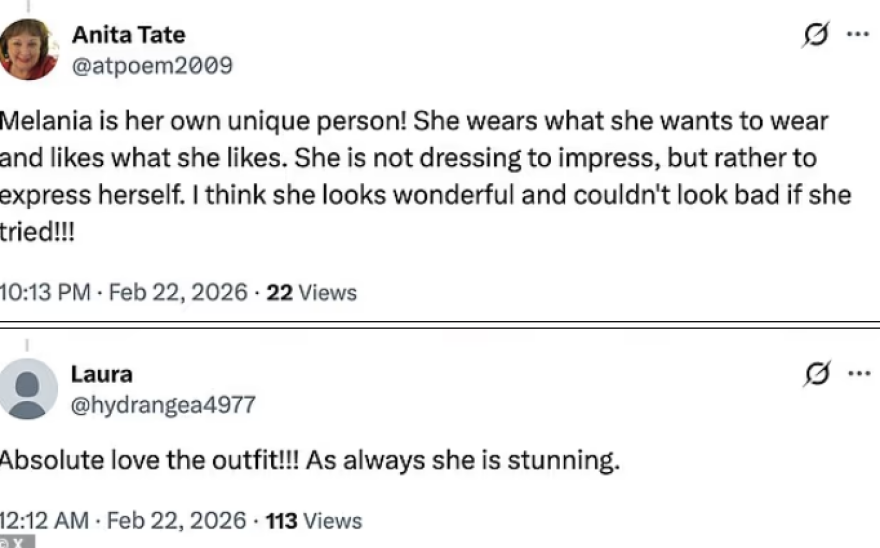 Μελάνια Τραμπ: Δίχασε με το ασημί αστραφτερό παντελόνι στο Governors Dinner - «Μοιάζει σαν να πηγαίνει για πικνίκ», της γράφουν