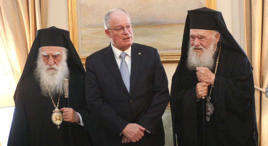 Εορτασμός της Κυριακής της Ορθοδοξίας παρουσία του Κωνσταντίνου Τασούλα στη Μητρόπολη Αθηνών