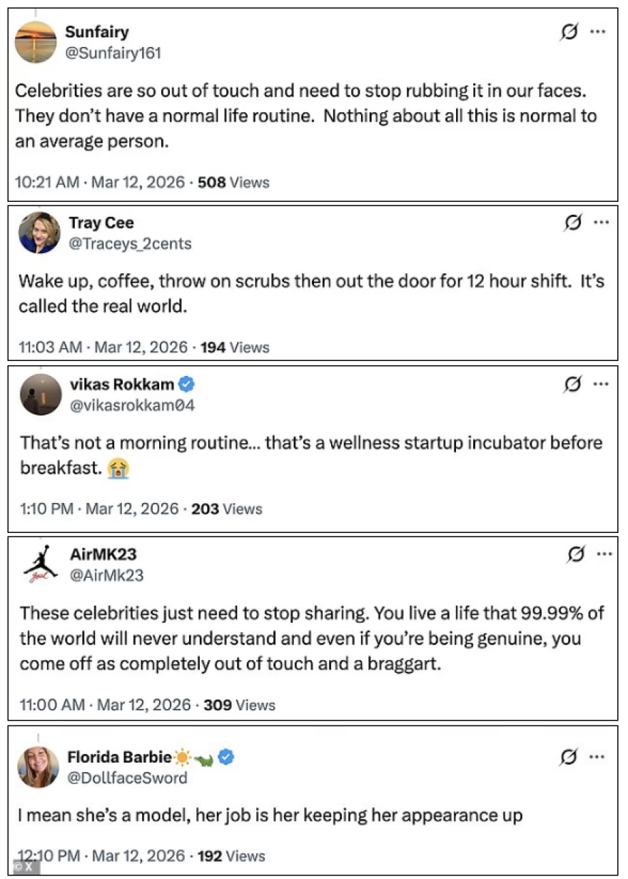 Σίντι Κρόφορντ: Δίχασε το βίντεο με την πρωινή ρουτίνα της - «Είσαι αποκομμένη από την πραγματικότητα» της γράφουν