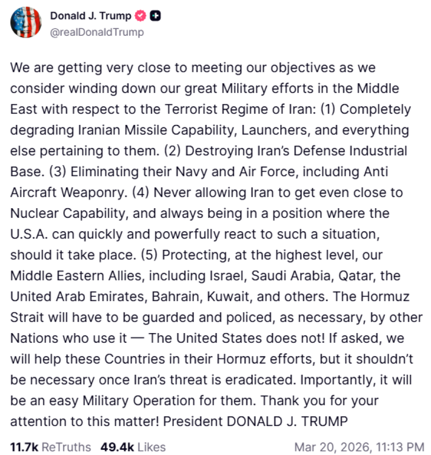 Τραμπ: «Έχουμε διαλύσει το Ιράν, θέλουν να κάνουν συμφωνία, εγώ δεν θέλω» – Στο τραπέζι σενάρια διαπραγματεύσεων 