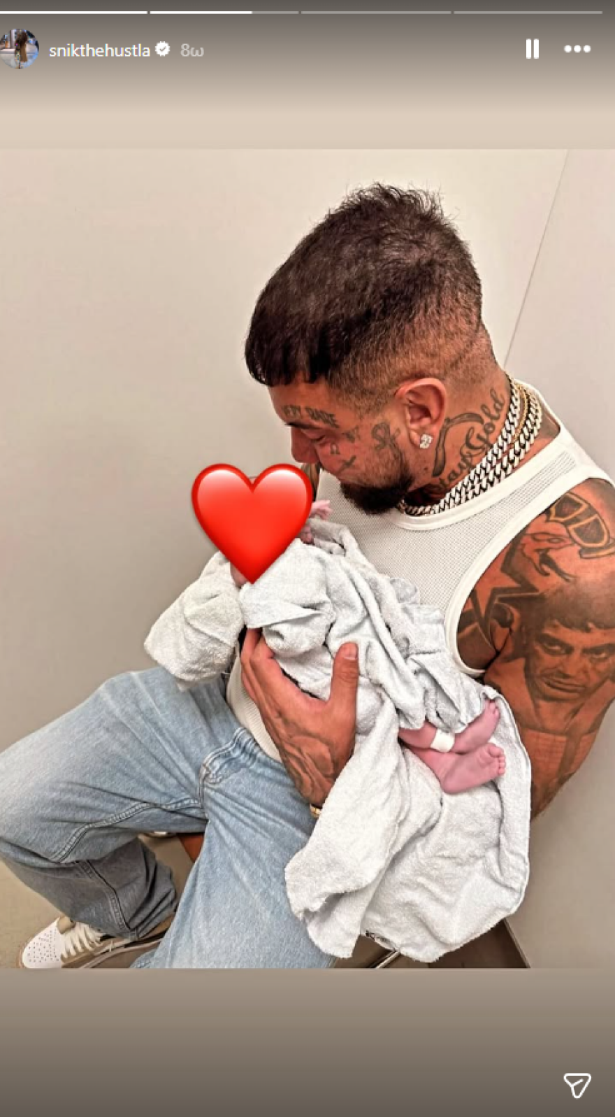 Ο Snik έγινε πατέρας για πρώτη φορά