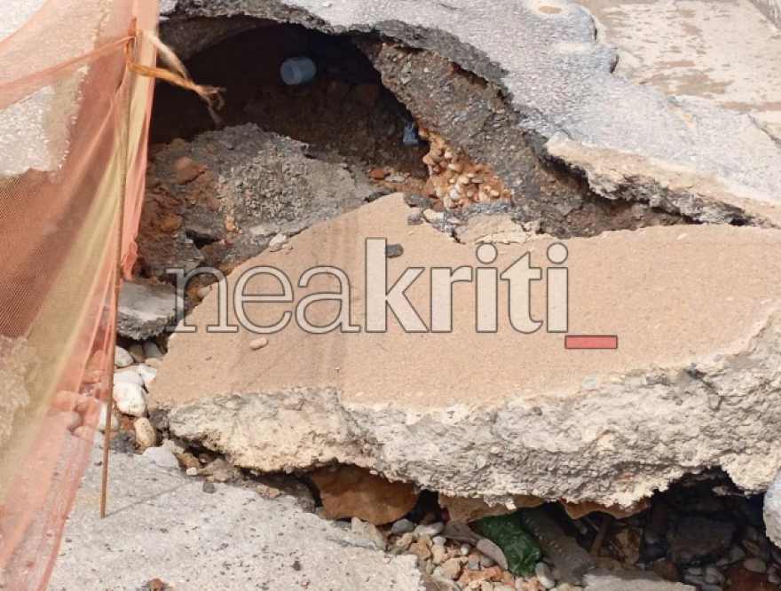 «Βομβαρδισμένο τοπίο» το παραλιακό μέτωπο στον Δήμο Χερσονήσου
