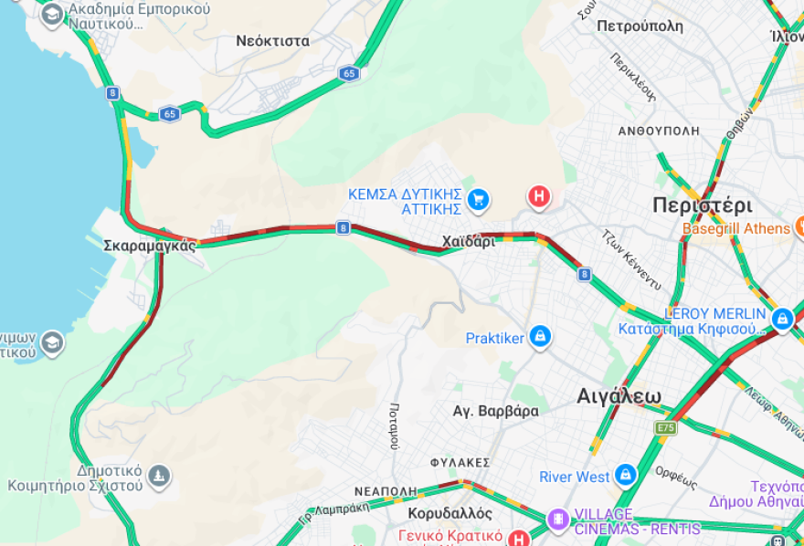 Κορυφώνεται η έξοδος των εκδρομέων: Σημειωτόν σε Κηφισό και Αθηνών-Κορίνθου, καθυστερήσεις 30΄ στην Αττική Οδό - Κίνηση σε λιμάνια και ΚΤΕΛ