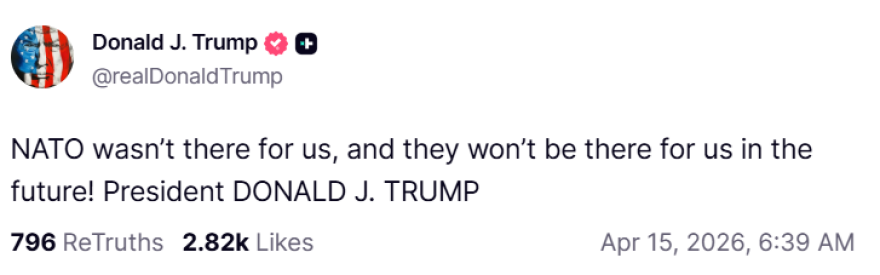 Νέα επίθεση Τραμπ στον Πάπα Λέοντα: Πείτε του ότι το Ιράν έχει σκοτώσει 42.000 άοπλους διαδηλωτές